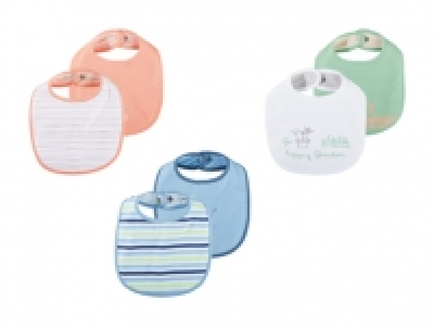 Baby-Lätzchen, 2er CHF 3.99