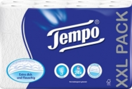 Denner  Tempo Toilettenpapier Weiss