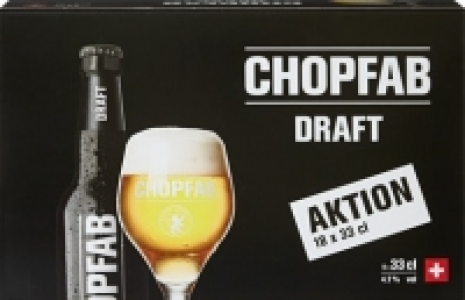 Chopfab Draft Bier CHF&nbsp;17.50