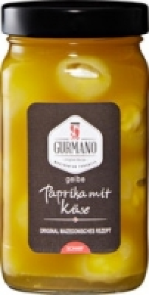Gurmano gelbe Kirschpaprika gefüllt mit Käse