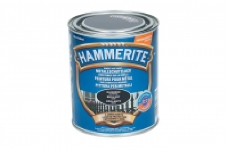 Hammerite Metallschutzlack Schwarz glänzend 750 ml