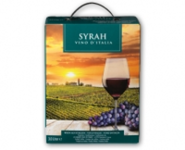 Bag-in-Box Syrah dItalia CHF 6.29