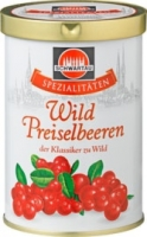 Schwartau Wildpreiselbeeren