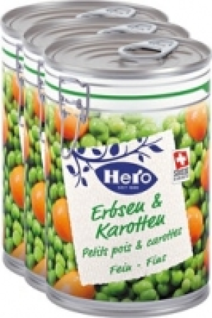 Hero Erbsen & Karotten