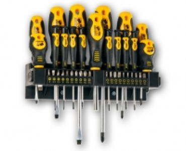 WORKZONE® Schraubenzieher-/Bit-Set, 37-teilig CHF 14.99