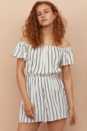  Kurzer Off-Shoulder-Jumpsuit CHF 12.45