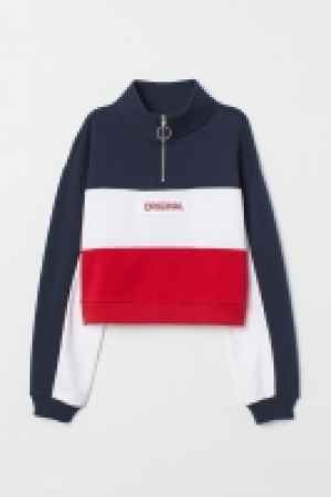  Sweatshirt mit Stehkragen CHF 10.95