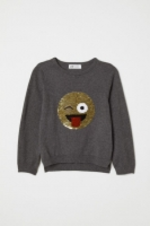  Pullover mit Paillettenmotiv CHF 11.95