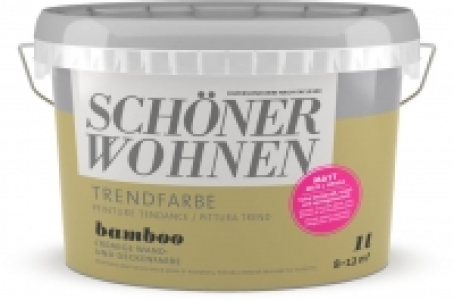 Do it und Garden Schöner Wohnen Schöner Wohnen Trendfarbe Matt Bamboo 1 l