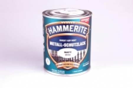 Hammerite Metallschutzlack matt weiss 750 ml