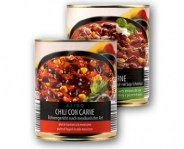 ALINO Chili con/sin carne CHF 3.99