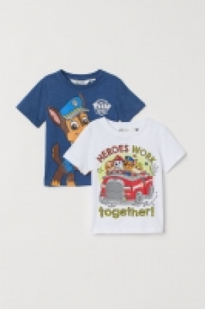  2er-Pack T-Shirts mit Druck CHF 7.95