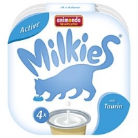 Qualipet  animonda Katzensnack Milkies Active mit Taurin 4x15g