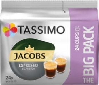 Tassimo Kaffeekapseln Jacobs Espresso Classico