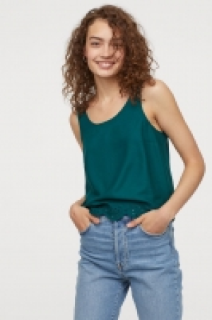  Tanktop mit Bogenkante CHF 10.95