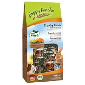 Qualipet  Happy Rancho BIO Nagersnack Crunchy Kürbis 165g