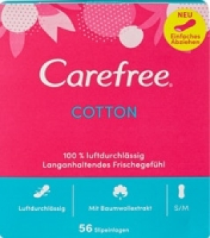 Carefree Slipeinlagen Cotton