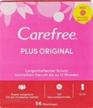 Carefree Slipeinlagen Plus Original