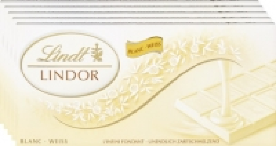 Denner  Lindt Lindor Tafelschokolade Weiss