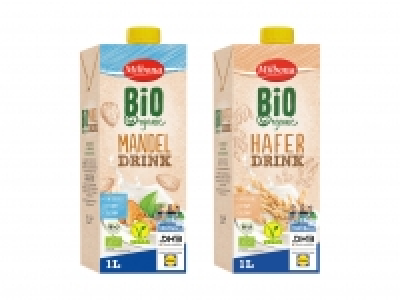 Lidl  Bio Mandel-/ Haferdrink