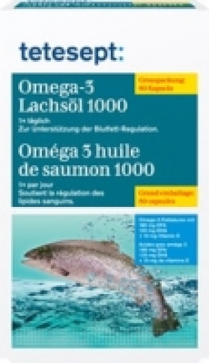 tetesept Omega-3 Lachsöl 1000