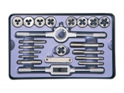Gewindebohrer-/ Schneideisen-Set, 21-teilig CHF 19.99