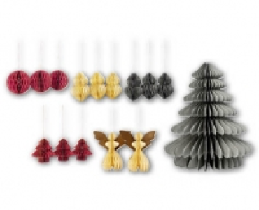 Weihnachtliche Papierdekoration