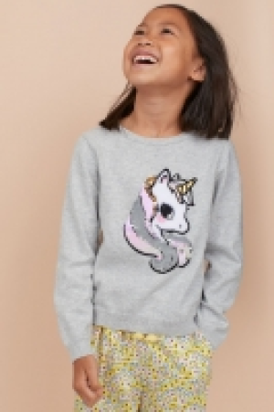  Pullover mit Paillettenmotiv CHF 13.95