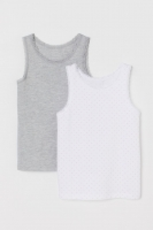  2er-Pack Tops mit Spitzenborte CHF 8.95