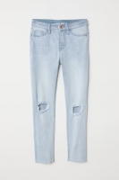 HM   Skinny Fit High Trashed Jeans