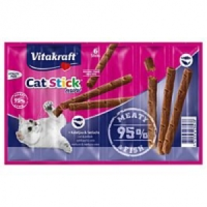 Qualipet  Vitakraft AKTION Vita Cat Stick mini 5 x 6er Kabeljau/Thun