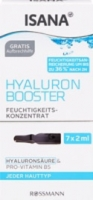 Denner  ISANA Hyaluron Booster Feuchtigkeitskonzentrat