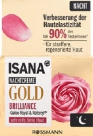 ISANA Gold Brilliance Nachtcrème