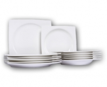 CROFTON® Modernes Tafelservice, 12-teilig
