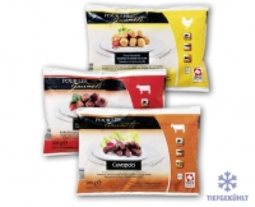 POUR LES GOURMETS Meatballs/Cevapcici CHF 4.85