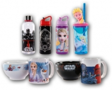 STAR WARS/DISNEY FROZEN Kinder-Geschirr