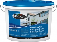 Do it und Garden Miocolor Miocolor Dispersion Fassaden Weiss 10 l