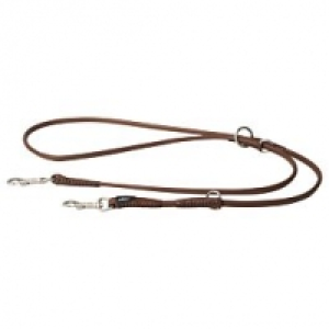 Rogz Hundeleine Rundleine Leder braun 2m CHF 64.90