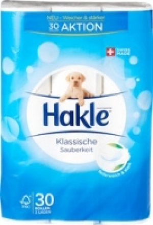 Hakle Toilettenpapier Klassische Sauberkeit Weiss