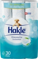 Denner  Hakle Toilettenpapier Klassische Sauberkeit Blau