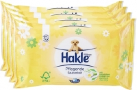 Denner  Hakle feuchte Toilettentücher Pflegende Sauberkeit