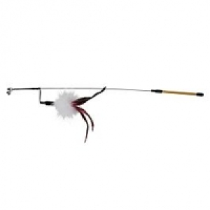 Trixie Katzenspielangel mit Federn, Metall, 50cm CHF 6.95