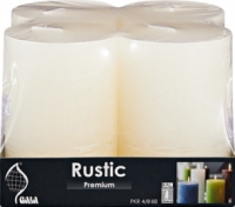 Denner  Gala Rustic-Stumpenkerzen