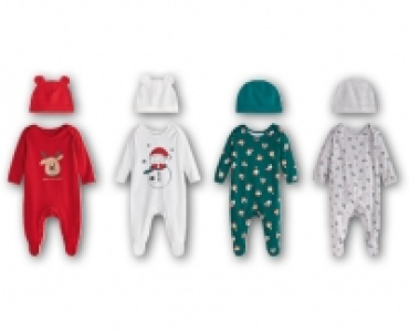 Aldi Suisse  IMPIDIMPI Baby-Overall mit Mutze