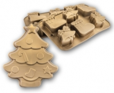 CROFTON® Silikon-Weihnachtsbackform