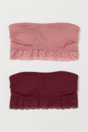  2er-Pack Wattierte Bandeau-BHs CHF 12.95
