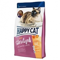 Qualipet  Happy Cat Sterilised Atlantik-Lachs Trockenfutter