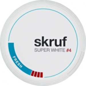 Denner  Skruf Snus Fresh Super White