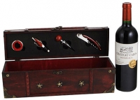 Mondovino  Geschenkkiste Bordeaux mit 4 Wein-Instrumenten
