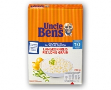 UNCLE BENS Langkornreis im Kochbeutel CHF 2.79